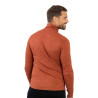 Bluza Merino Warm Zip Men Rust